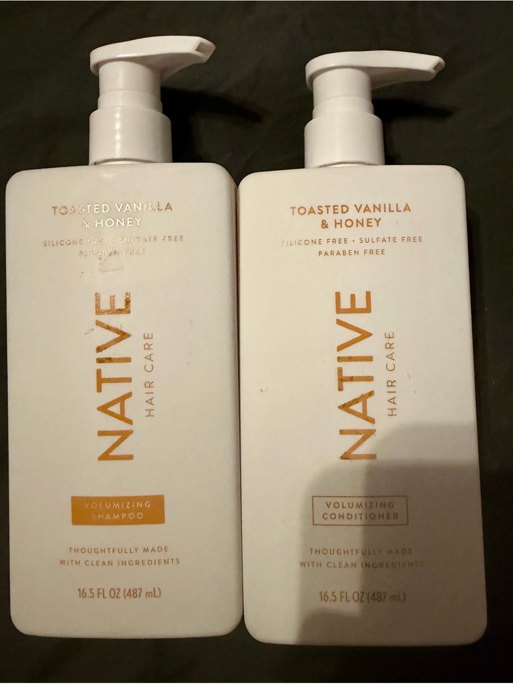 Native Toasted Vanilla & Honey Shampoo + Conditioner Set 🤎✨